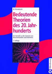 Abbildung von: Bedeutende Theorien des 20. Jahrhunderts - De Gruyter Oldenbourg