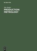 Cover: Production Metrology - De Gruyter Oldenbourg