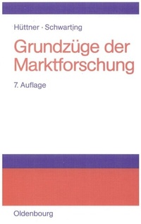 Abbildung von: Grundzüge der Marktforschung - De Gruyter Oldenbourg