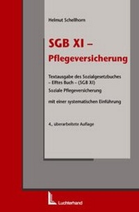 Abbildung von: SGB XI - Pflegeversicherung - Luchterhand