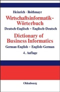 Cover: Wirtschaftsinformatik-W&ouml;rterbuch - Dictionary of Economic Informatics - De Gruyter Oldenbourg