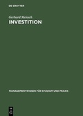 Cover: Investition - De Gruyter Oldenbourg