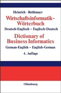 Cover: Wirtschaftsinformatik-W&ouml;rterbuch - Dictionary of Economic Informatics - De Gruyter Oldenbourg