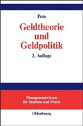 Bild: Geldtheorie und Geldpolitik - De Gruyter Oldenbourg