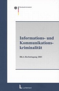 Abbildung von: Informations- und Kommunikationskriminalität - Luchterhand