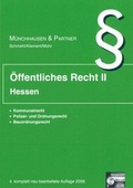 Bild: &Ouml;ffentliches Recht II. Land Hessen - Luchterhand