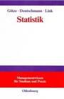 Cover: Statistik - De Gruyter Oldenbourg