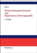 Abbildung von: Wirtschaftssystemtheorie und Allgemeine Ordnungspolitik - De Gruyter Oldenbourg