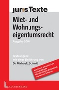 Cover: Miet- und Wohnungseigentumsrecht - Luchterhand