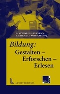 Cover: Bildung: Gestalten - Erforschen - Erlesen - Luchterhand