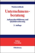 Cover: Unternehmensberatung - De Gruyter Oldenbourg