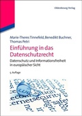 Cover: Einf&uuml;hrung in das Datenschutzrecht - De Gruyter Oldenbourg