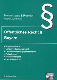 Abbildung von: Öffentliches Recht II. Land Bayern - Luchterhand