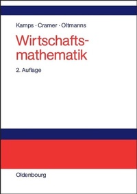 Abbildung von: Wirtschaftsmathematik - De Gruyter Oldenbourg