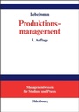 Cover: Produktionsmanagement - De Gruyter Oldenbourg