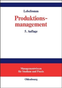 Abbildung von: Produktionsmanagement - De Gruyter Oldenbourg
