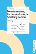 Cover: Formelsammlung f&uuml;r die elektronische Schaltungstechnik - De Gruyter Oldenbourg