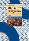 Cover: MATLAB 6.5 f&uuml;r Ingenieure - De Gruyter Oldenbourg