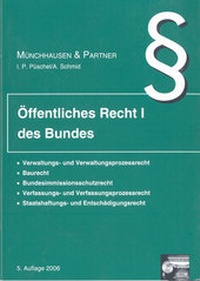 Abbildung von: Öffentliches Recht des Bundes I - Luchterhand