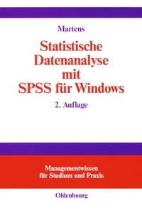 Abbildung von: Statistische Datenanalyse mit SPSS für Windows - De Gruyter Oldenbourg