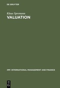Cover: Valuation - De Gruyter Oldenbourg