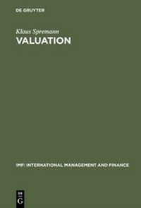 Enlarge image Cover: Valuation - De Gruyter Oldenbourg