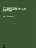 Cover: H&auml;userbuch der Stadt M&uuml;nchen / Hackenviertel - De Gruyter Oldenbourg