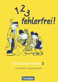 Cover: 1, 2, 3 - fehlerfrei! - Richtig schreiben - 3. Schuljahr - Cornelsen Verlag