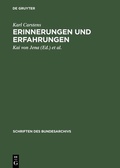 Cover: Erinnerungen und Erfahrungen - De Gruyter Oldenbourg