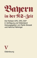 Cover: Die Parteien KPD, SPD, BVP in Verfolgung und Widerstand - De Gruyter Oldenbourg