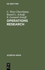 Cover: Operations Research - De Gruyter Oldenbourg
