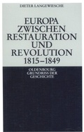 Cover: Europa zwischen Restauration und Revolution 1815-1849 - De Gruyter Oldenbourg