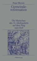 Cover: Gemeindereformation - De Gruyter Oldenbourg
