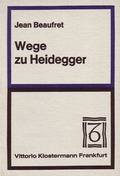 Cover: Wege zu Heidegger - Vittorio Klostermann Verlag