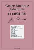Cover: Georg B&uuml;chner Jahrbuch / 2005-2008 - Max Niemeyer Verlag