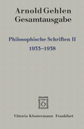 Cover: Philosophische Schriften II - Vittorio Klostermann Verlag