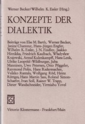Cover: Konzepte der Dialektik - Vittorio Klostermann Verlag