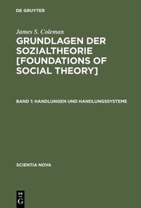 Enlarge image Cover: Handlungen und Handlungssysteme - De Gruyter Oldenbourg