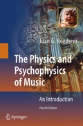 Cover: The Physics and Psychophysics of Music - Springer