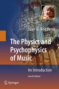 Cover: The Physics and Psychophysics of Music - Springer