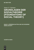 Cover: K&ouml;rperschaften und die moderne Gesellschaft - De Gruyter Oldenbourg