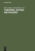 Cover: Theorie, Daten, Methoden - De Gruyter Oldenbourg