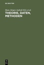 Cover: Theorie, Daten, Methoden - De Gruyter Oldenbourg