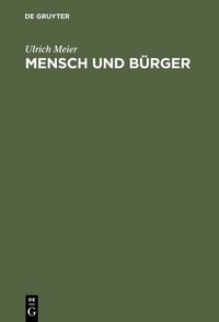 Enlarge image Cover: Mensch und Bürger - De Gruyter Oldenbourg
