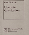 Cover: &Uuml;ber die Gravitation - Vittorio Klostermann Verlag