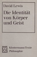 Cover: Die Identit&auml;t von K&ouml;rper und Geist - Vittorio Klostermann Verlag