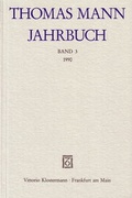 Cover: Thomas Mann Jahrbuch - Vittorio Klostermann Verlag