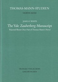 Cover: The Yale 'Zauberberg'-Manuscript - Vittorio Klostermann Verlag