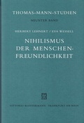 Cover: Nihilismus der Menschenfreundlichkeit - Vittorio Klostermann Verlag