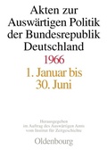 Bild: Akten zur Auswärtigen Politik der Bundesrepublik Deutschland 1966 - De Gruyter Oldenbourg
